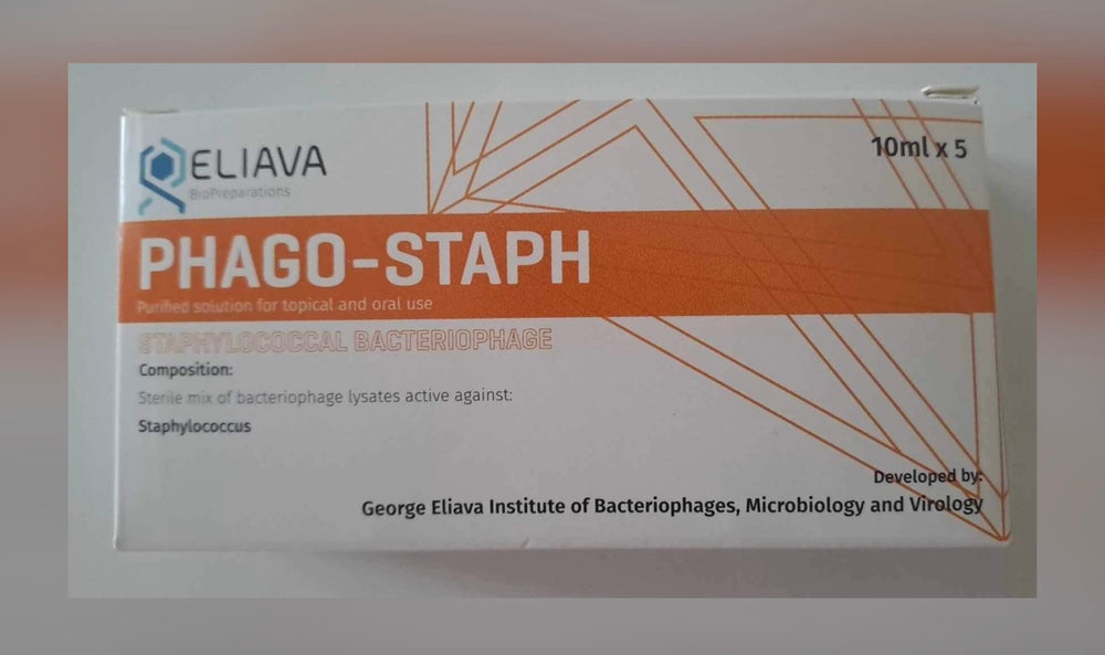 STAPHYLOCOCCAL BACTERIOPHAGE 1 Box - (5 Ampullen x 10ml)