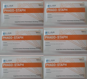 One course of treatment with STAPHYLOCOCCAL BACTERIOPHAGE 6 Box - MyBacteriophage